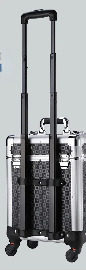 Furniture Grade Hardware - Industrial-grade multi-layer multi-functional trolley toolbox installation