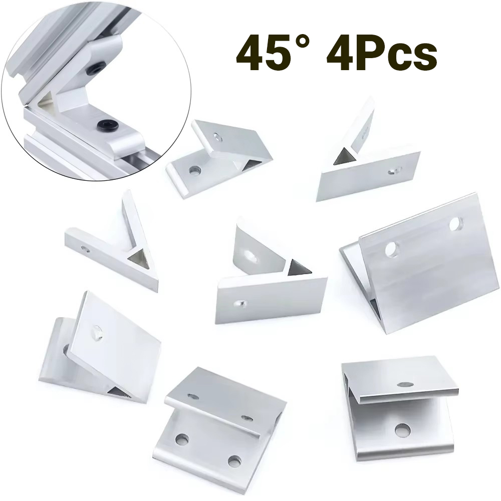 Joint Connector Bracket - 4Pcs 45 Degree Angle Corner Bracket