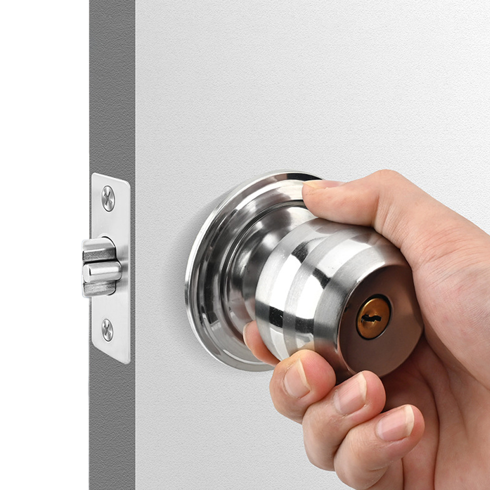 Cabinet Knob Round - Ball Door Knob with Lock Round