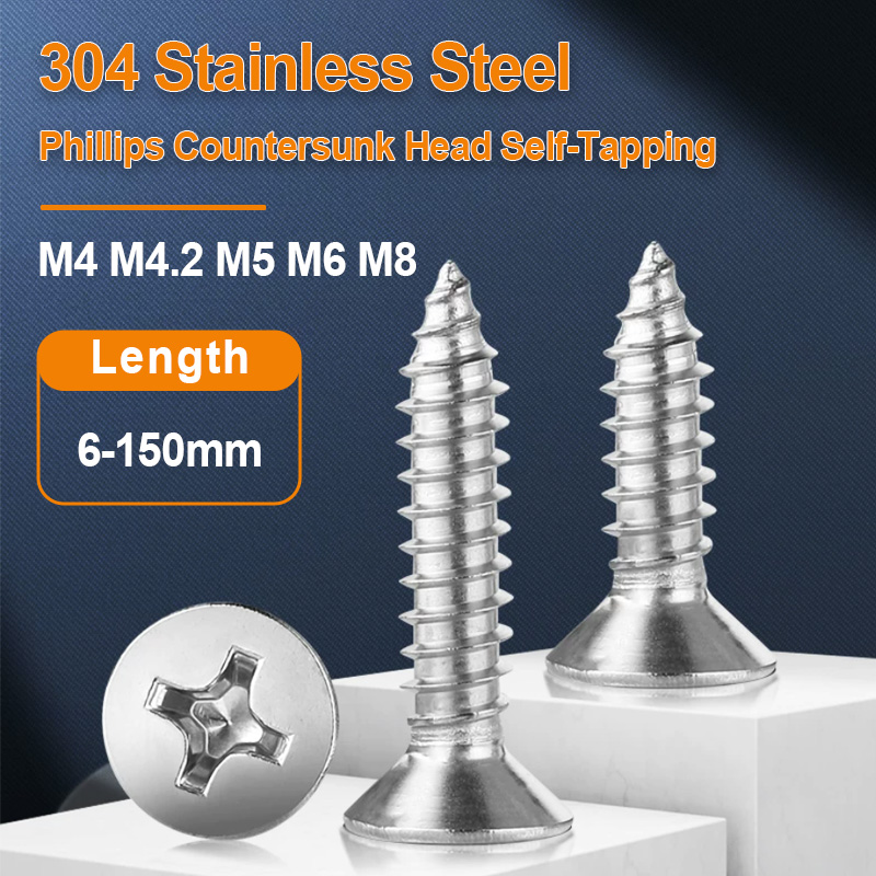 Furniture Ka Hardware - KA 304 Stainless Steel Phillips Countersunk