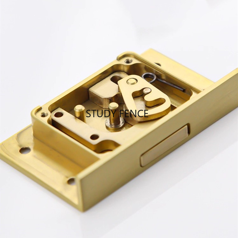 Furniture Hardware Locks - 1PC Antique Metal Drawer Lock Wine