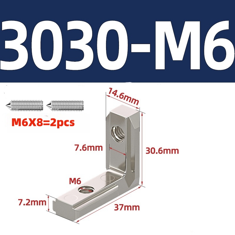 EU 2020 3030 4040 4545 T Slot  - đánh giá và giá Joint Connector Bracket