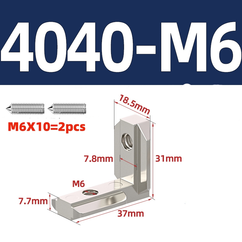 EU 2020 3030 4040 4545 T Slot  - đánh giá và giá Joint Connector Bracket