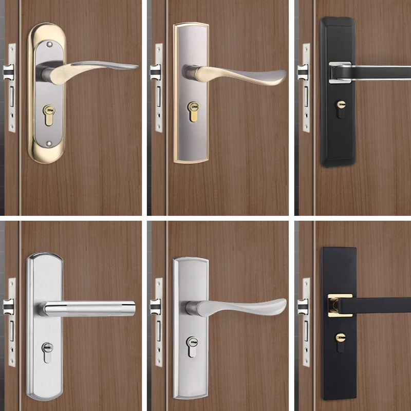 Bedroom Wooden Door Lock Set H - đánh giá và giá Furniture Hardware Locks