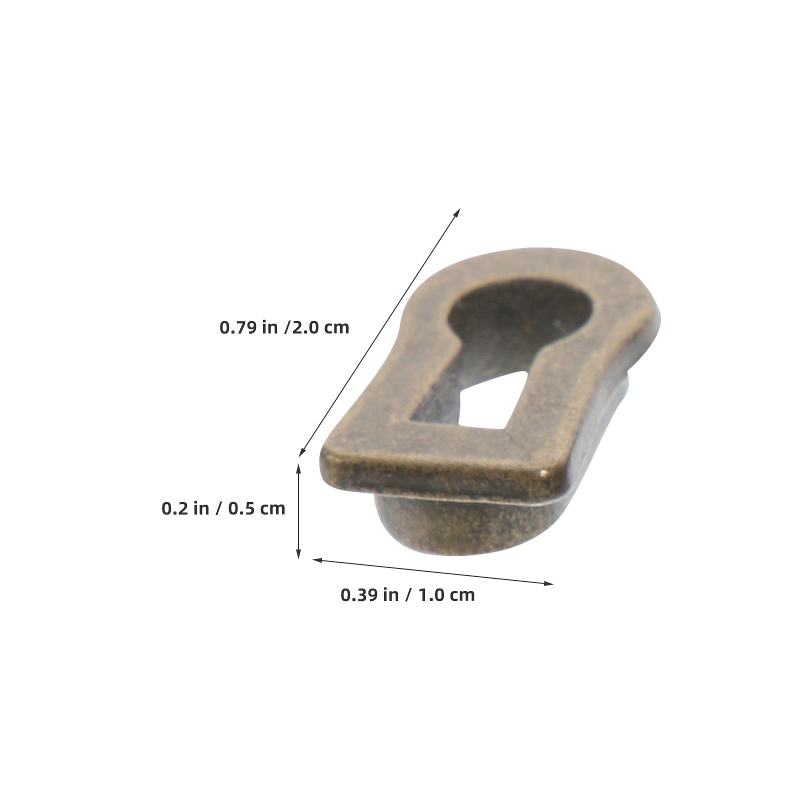 12Pcs Oval Zinc Alloy Keyhole  - đánh giá và giá Furniture Hardware Locks