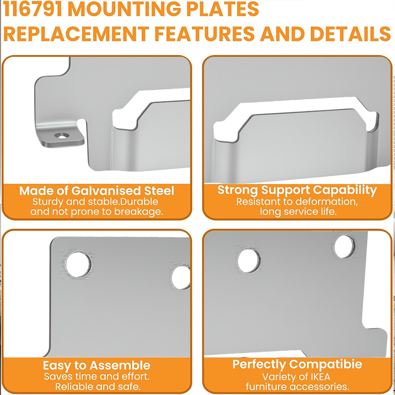 6pcs Midbeam Bed Monunting Bra - đánh giá và giá Furniture Hardware Ikea
