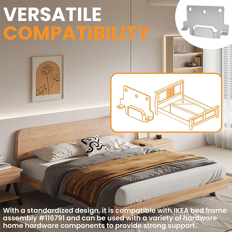 6pcs Midbeam Bed Monunting Bra - đánh giá và giá Furniture Hardware Ikea