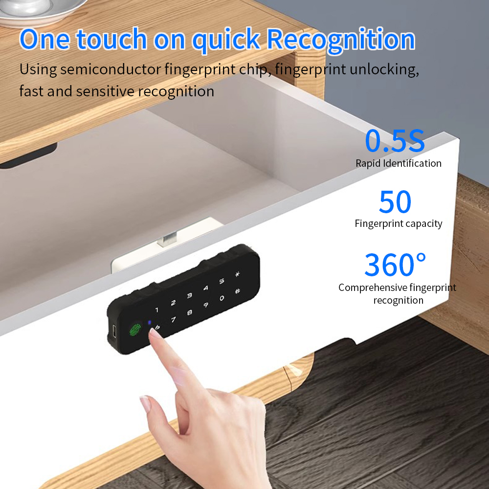 Tuya Bluetooth Smart Wood Cabi - đánh giá và giá Furniture Hardware Locks