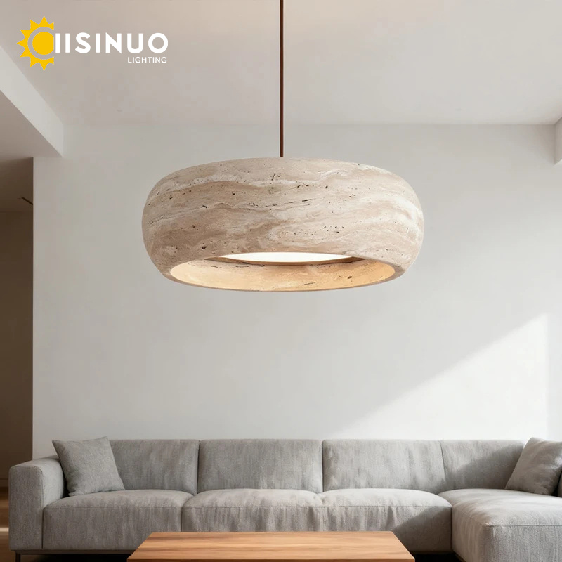 Wabi Sabi Natural Stone Pendan - đánh giá và giá Cabinet Knob Round