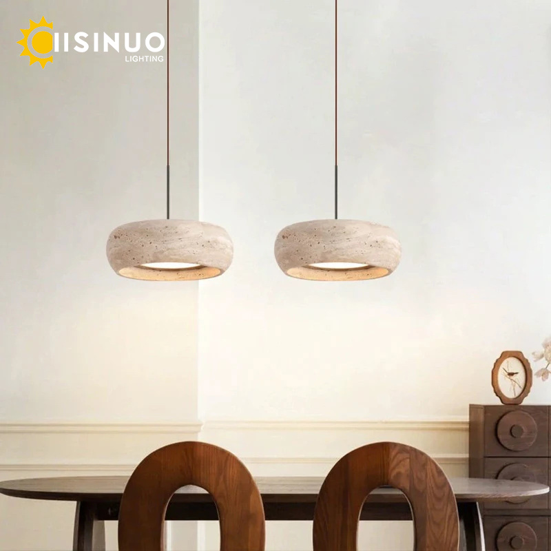 Wabi Sabi Natural Stone Pendan - đánh giá và giá Cabinet Knob Round