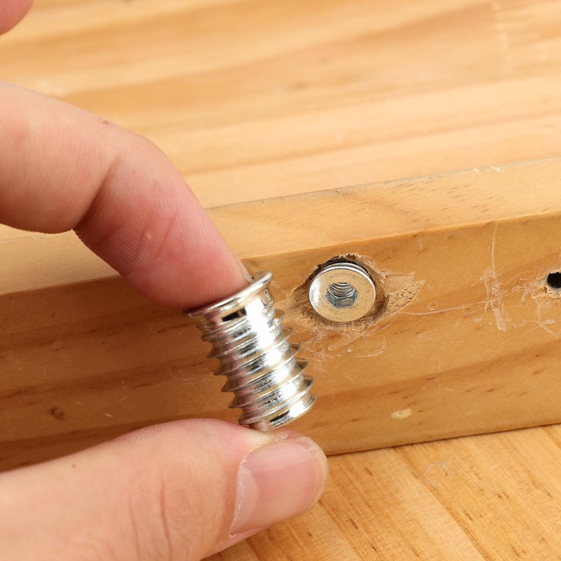 10/50x Threaded Inserts Wood I - đánh giá và giá Furniture Hardware Threaded Inserts