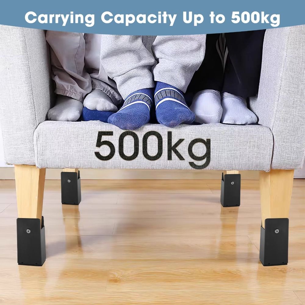 Splint-type Chair Feet Riser S - đánh giá và giá Furniture Screw Type