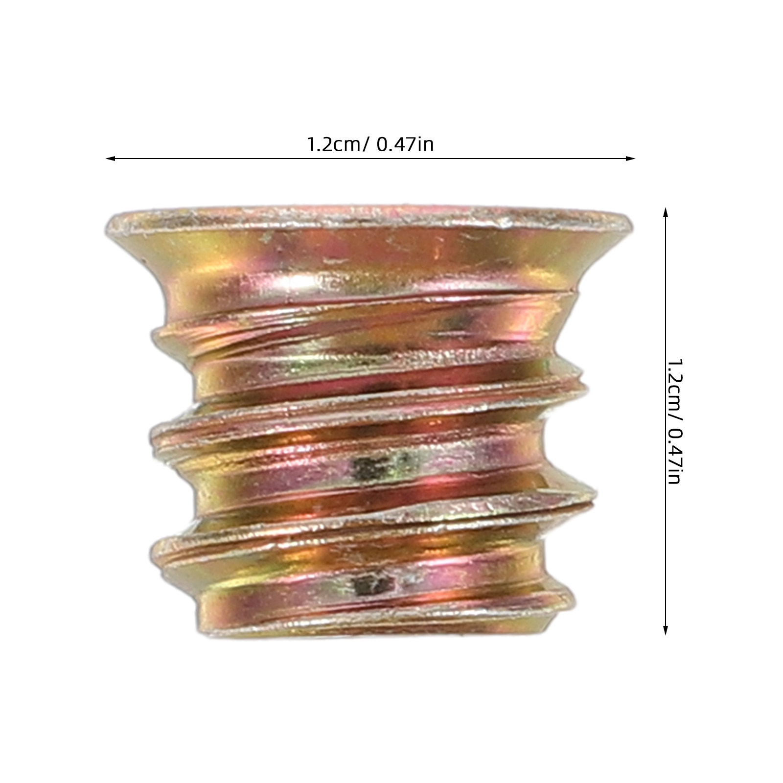50Pcs M6x10mm Wood Threaded In - đánh giá và giá Furniture Hardware Threaded Inserts