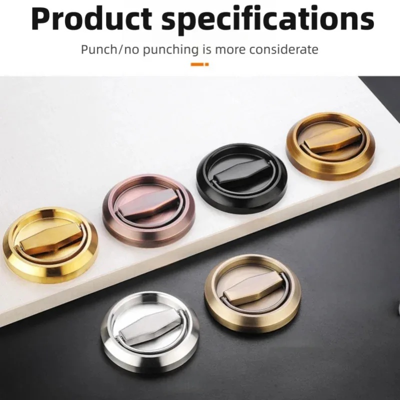 Punch-Free Stainless Steel rou - đánh giá và giá Cabinet Knob Round
