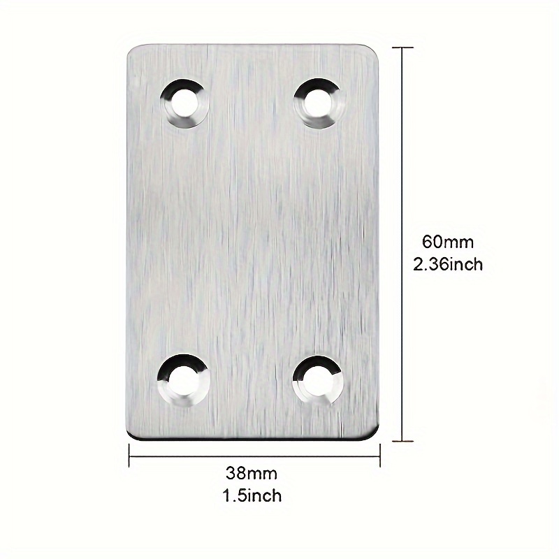 Flat support piece, straight t - đánh giá và giá Furniture Screw Type