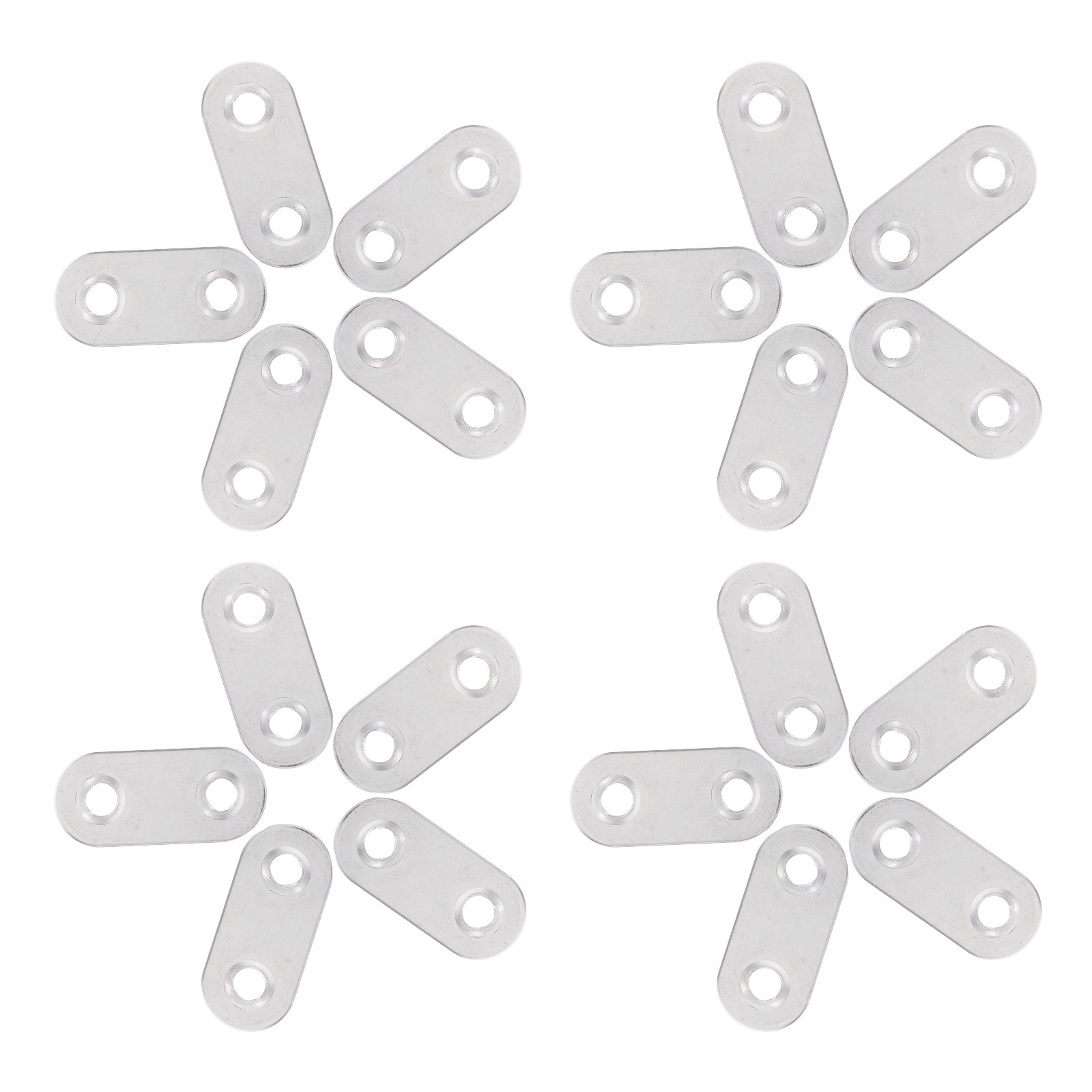 20Pcs Stainless Steel Flat Bra - đánh giá và giá Furniture Joining Hardware