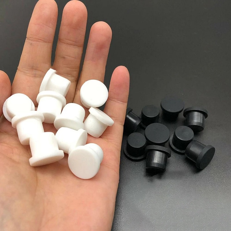 Black White Silicone Solid Plu - đánh giá và giá Furniture Screw Type