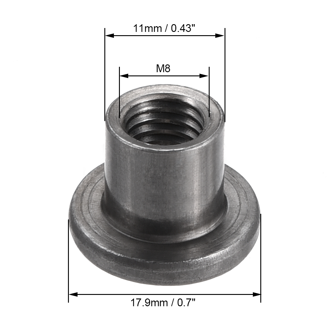 30Pcs M8 M10 Carbon Steel Roun - đánh giá và giá Furniture Hardware Threaded Inserts
