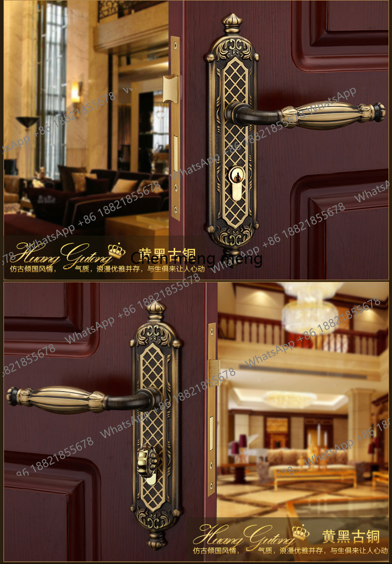 High Grade Pure Copper Door Lo - đánh giá và giá Furniture Grade Hardware