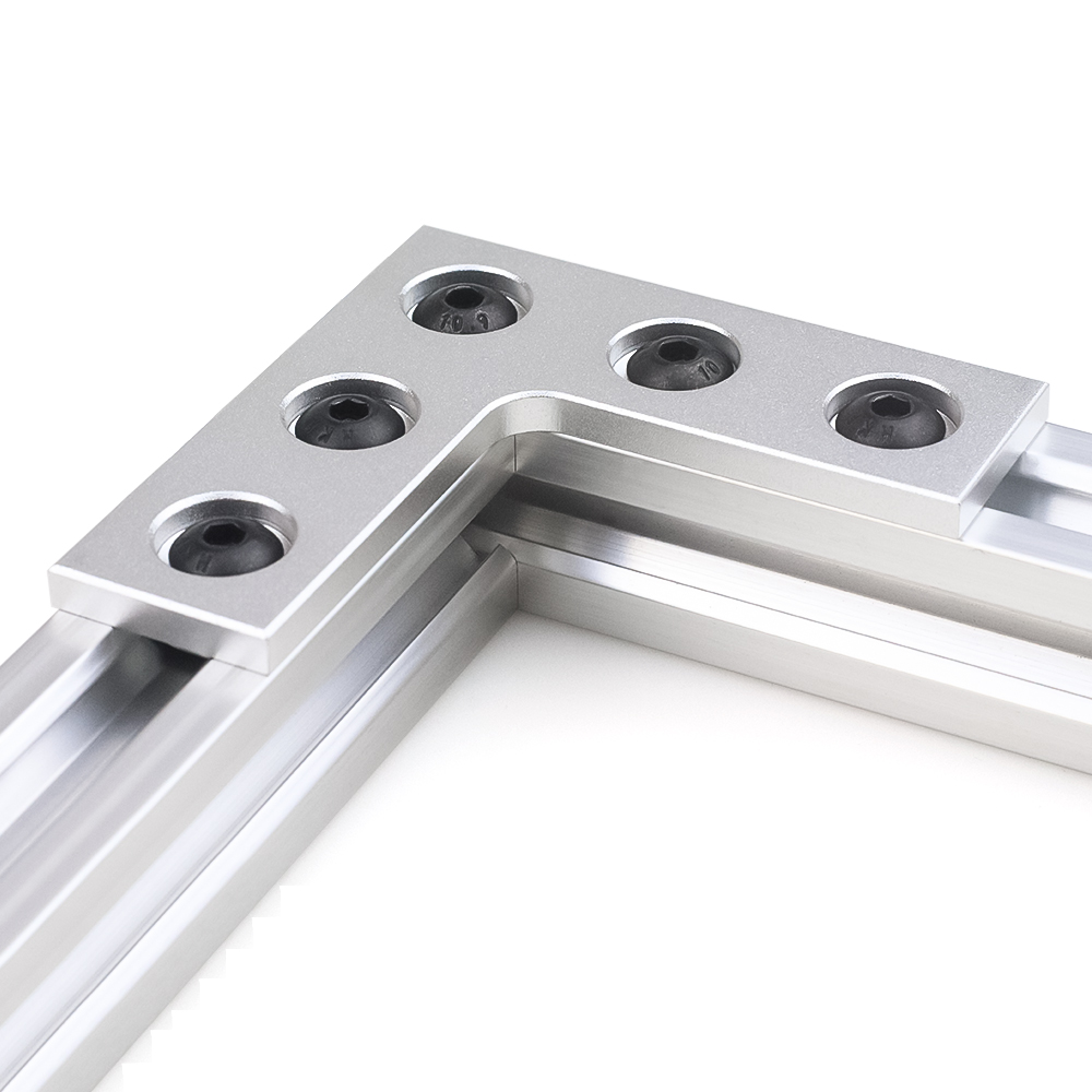 2Pcs/lot L Type 5 Holes 90Degr - đánh giá và giá Joint Connector Bracket