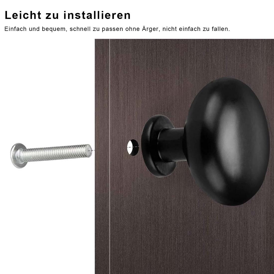 5PCS Aluminum Kitchen Cupboard - đánh giá và giá Cabinet Knob Round