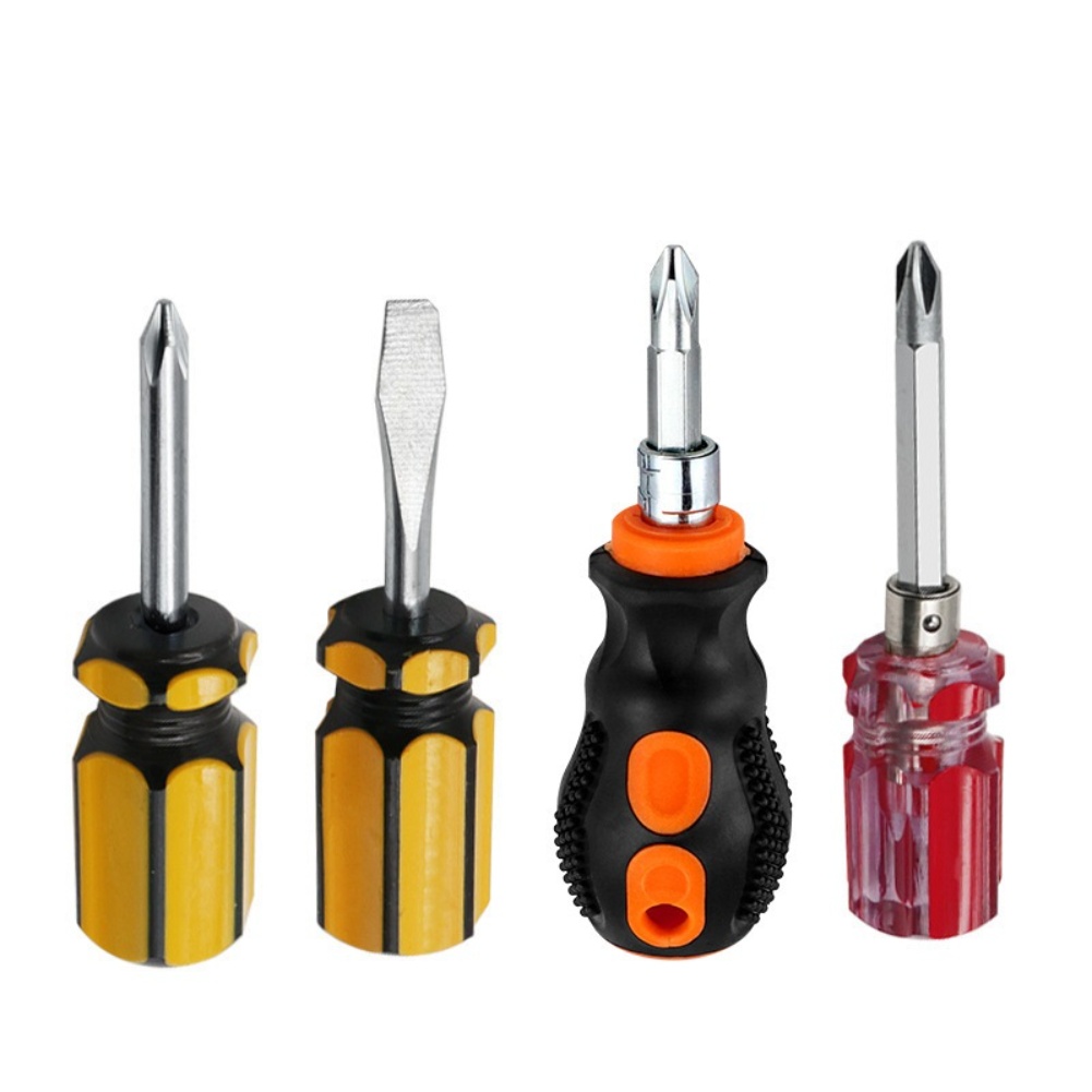 4pcs Screwdriver Set Yellow Bl - đánh giá và giá Furniture Screw Type