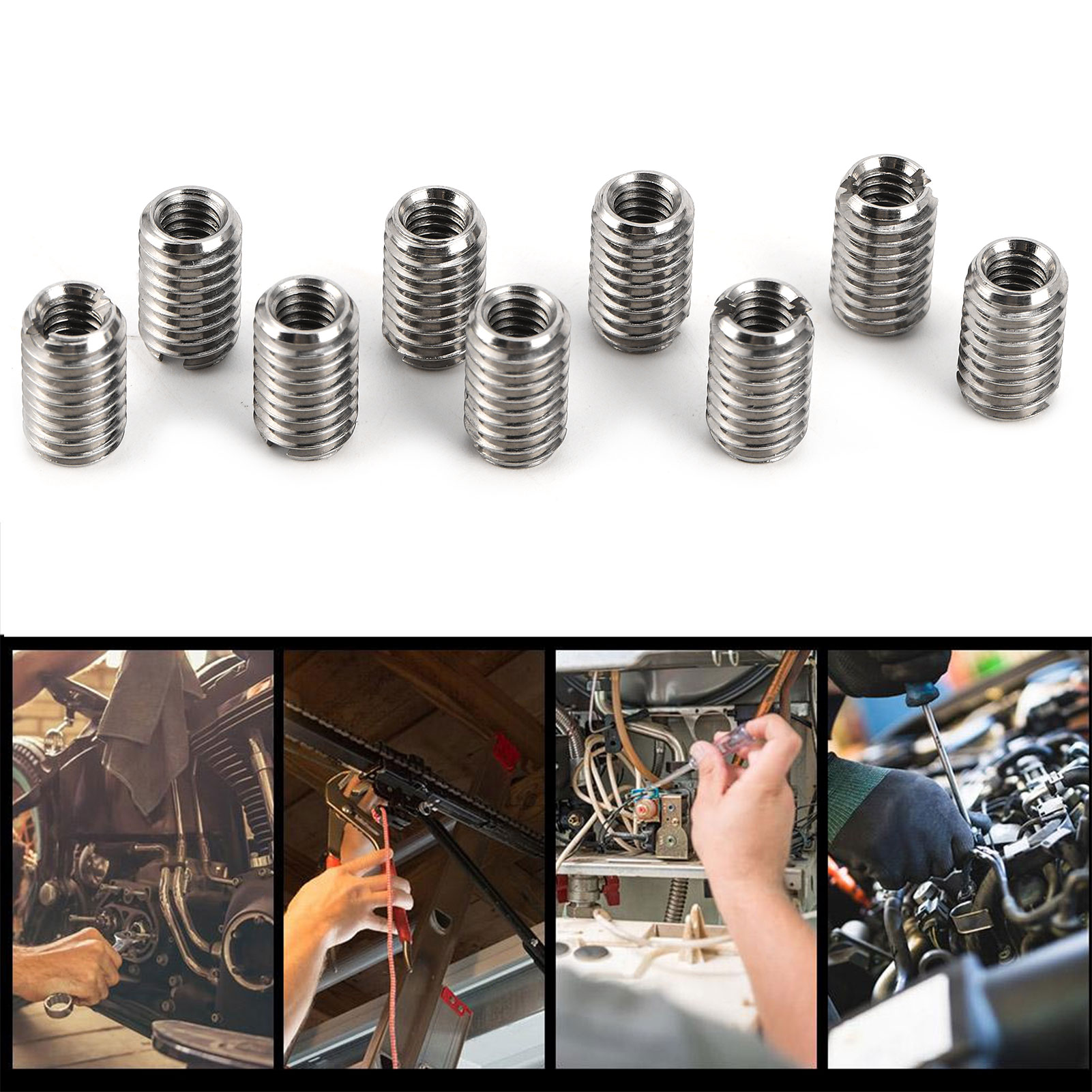 10Pcs Reducer Nuts Male Female - đánh giá và giá Furniture Hardware Threaded Inserts