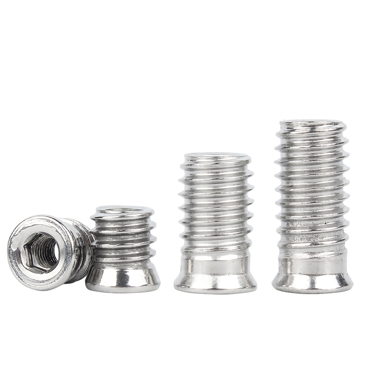304 Stainless Steel Hex Socket - đánh giá và giá Furniture Hardware Threaded Inserts