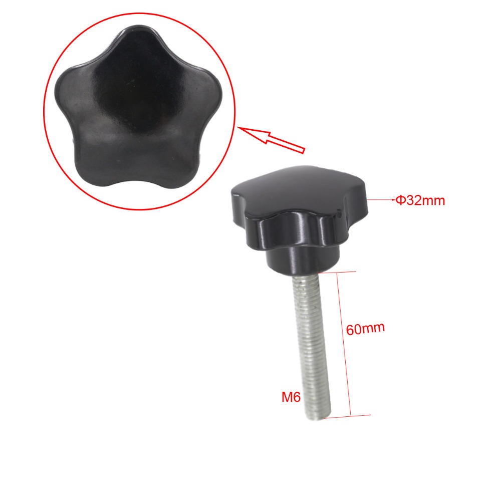 5 Chiếc M6 X 60Mm Sao Núm Thay - đánh giá và giá Furniture Screw Type
