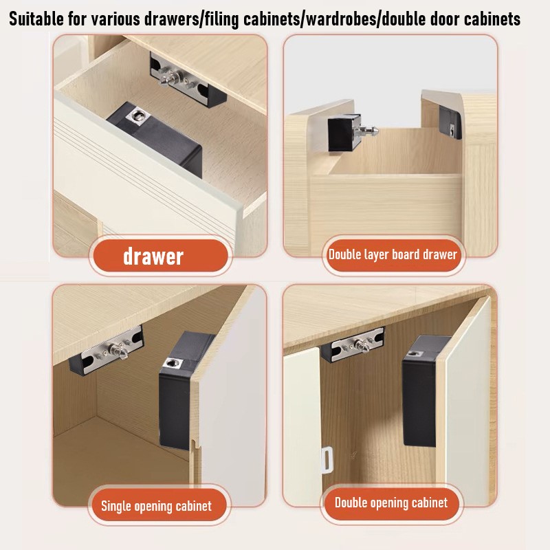 Tuya Smart Cabinet Door Lock K - đánh giá và giá Furniture Hardware Locks