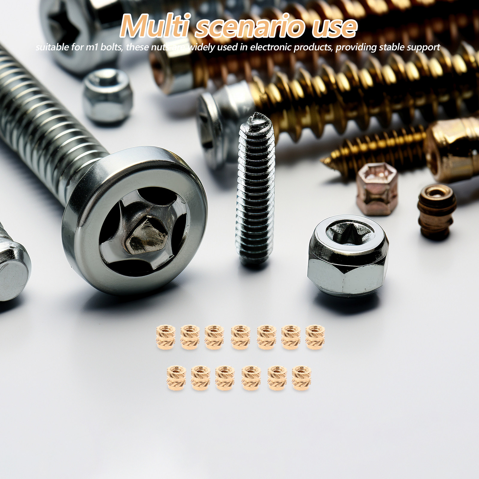 60Pcs Brass Threaded Insert Nu - đánh giá và giá Furniture Hardware Threaded Inserts