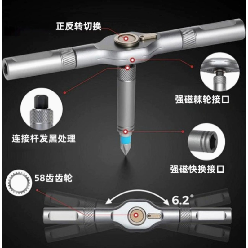24-in-1 ratchet screwdriver T- - đánh giá và giá Furniture Screw Type