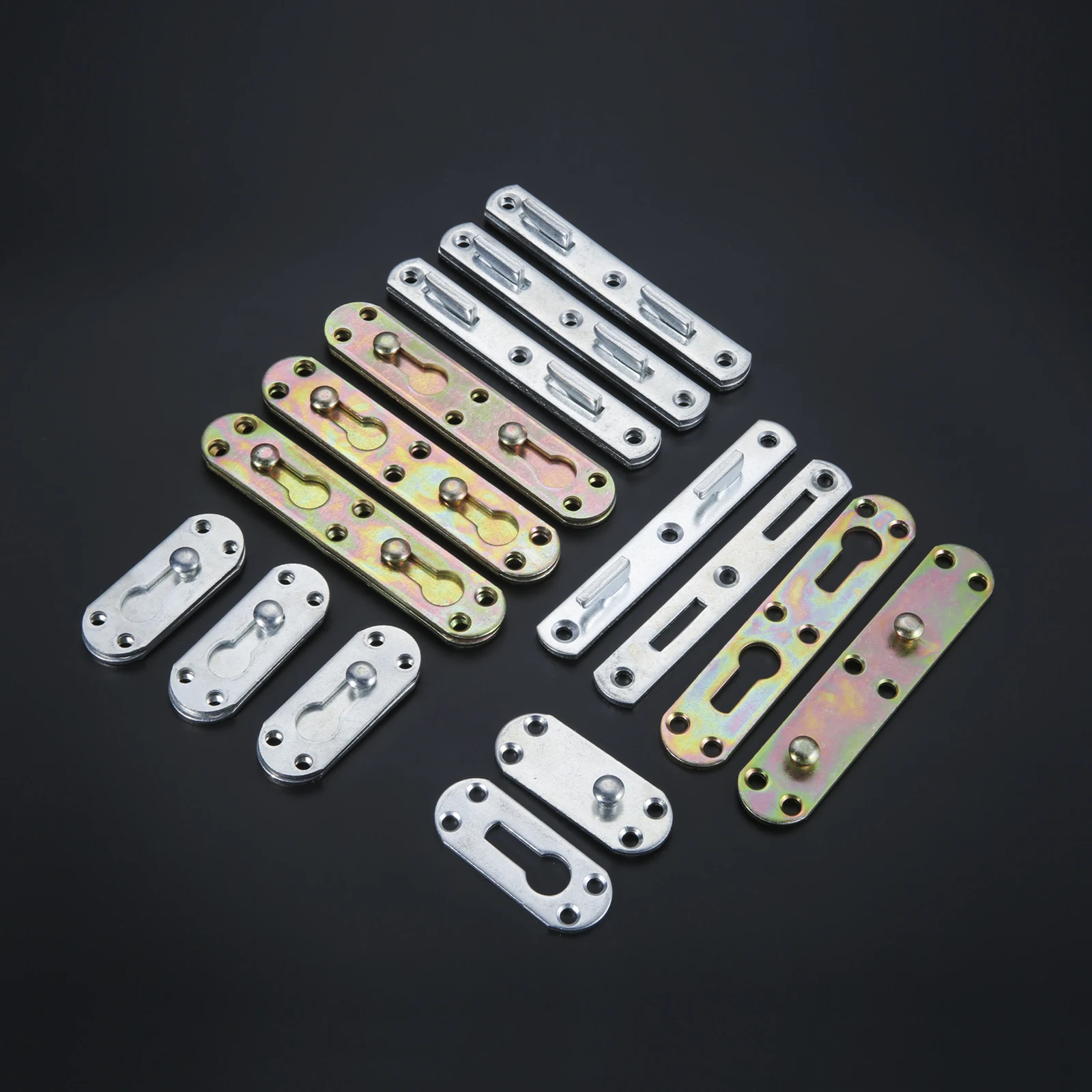 4 Sets Thickened Bed Hinge Fit - đánh giá và giá Furniture Joining Hardware